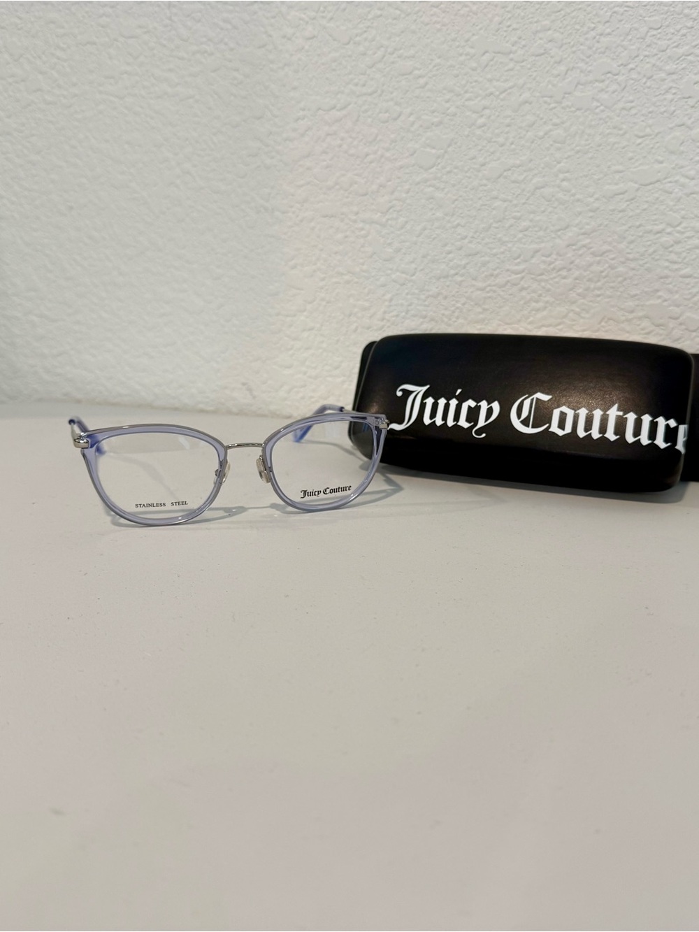 Juicy Couture Clear Lavender Frame Women's Glasses